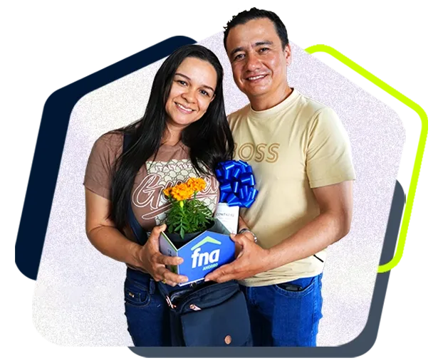 Pareja de afiliados del FNA